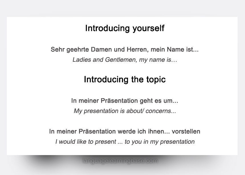 Give an Amazing Presentation in German - Tips, Language, Phrases